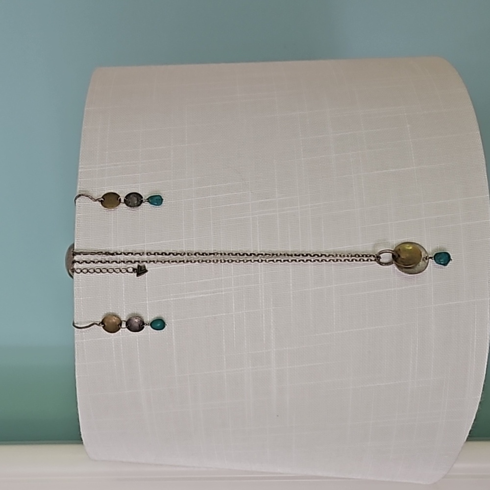 Silpada necklace and earrings